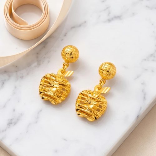 Exquisite 22K Gold Earrings